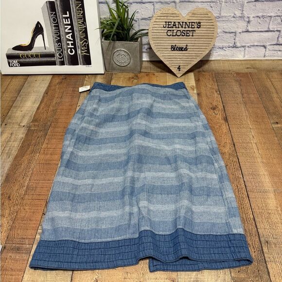 Free People OB466433 Farewell Party Wash Wrap Double the Fun Denim Skirt - $168 - Picture 6 of 11